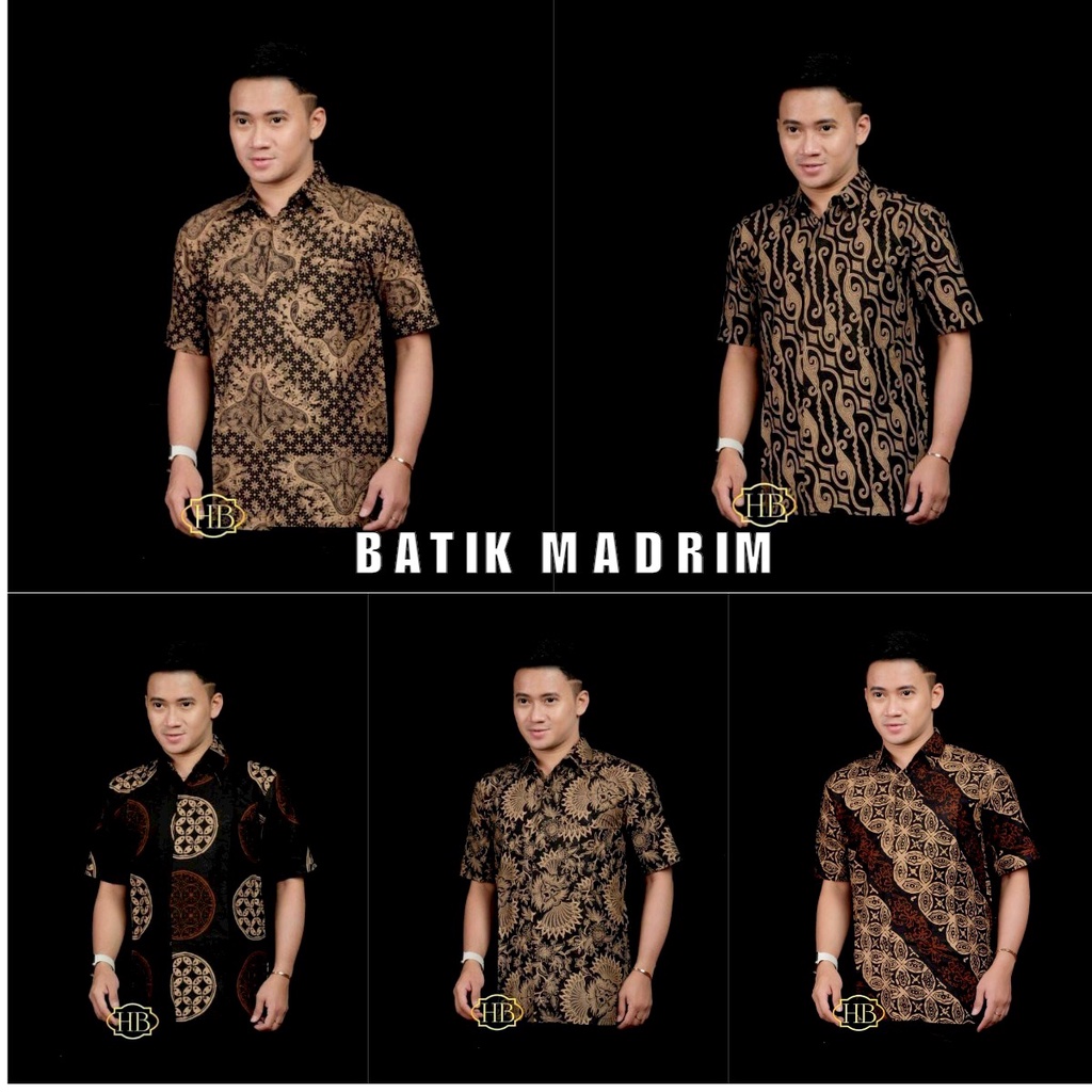 HEM BATIK PRIA SLIMFIT || BAJU BATIK PRIA DEWASA SIZE M L XL XXL JUMBO | BAJU BATIK COWOK MODERN || 