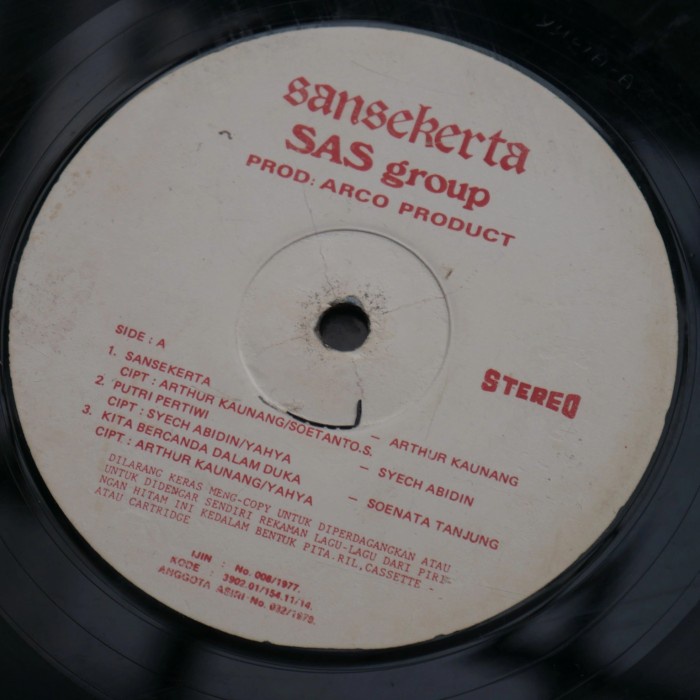 Piringan Hitam Sas Group album Sansekerta