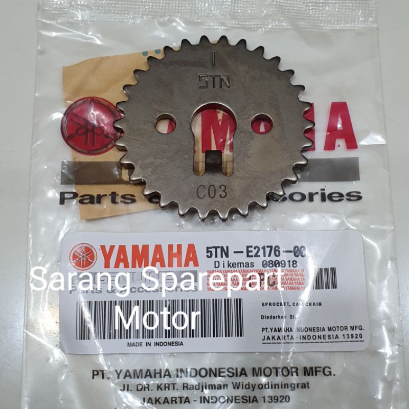 Gigi Sentrik Gear Gigi Penggerak Klep Jupiter Z Vega R New 5TN
