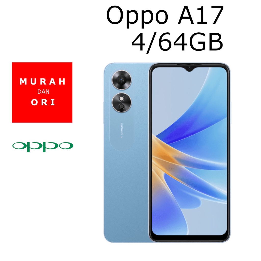 Oppo A17 4/64GB A17K 3/64GB