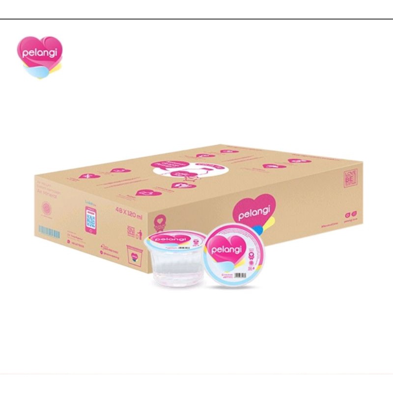 

Air Mineral Pelangi Cup 48 x 120 ml (1 karton)