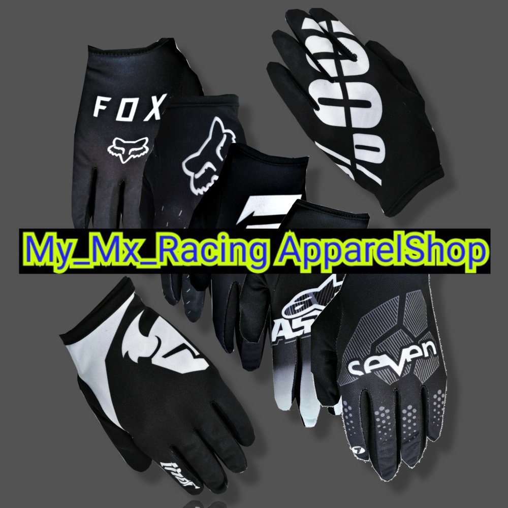 BISA COD Sarung Tangan Trail - Sarung Tangan Motocross - Glove Fullprint - Glove Trabas Enduro - M8