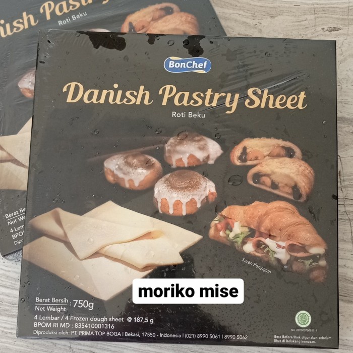 

ORIGINAL MURAH boncheff danish pastry 750gr / bon chef pastry sheet