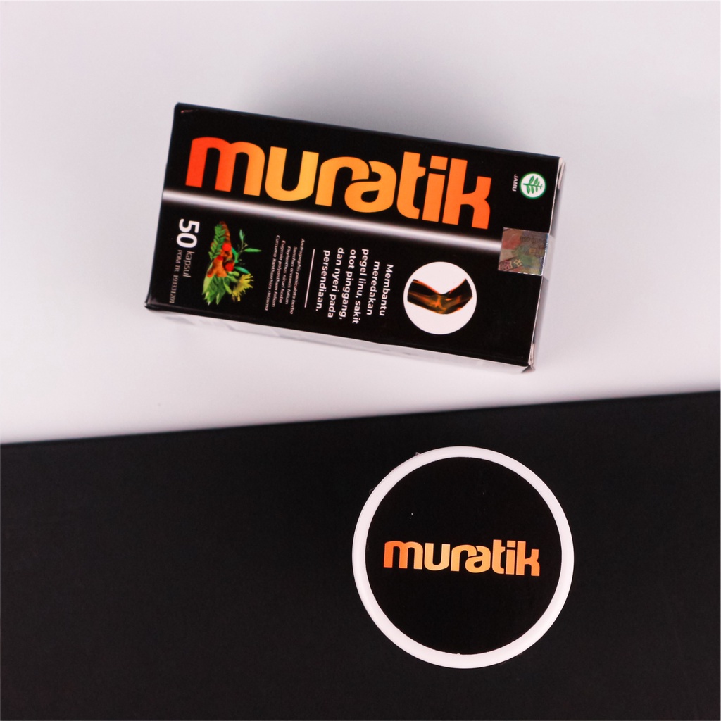 Muratik Naturafit /MURATIK Naturafit Obat Herbal Atasi Rematik / Obat Herbal Asam Urat / Oabt Herbal Neri Sendi / Pegel Linu / Obat Herbal Nyeri Pinggang