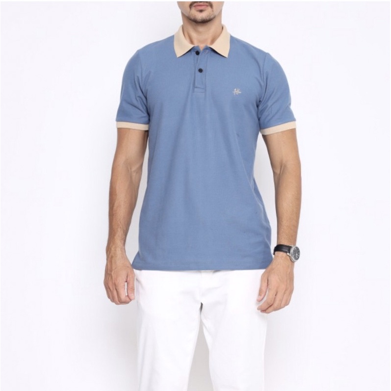 heaven lights men polo shirt