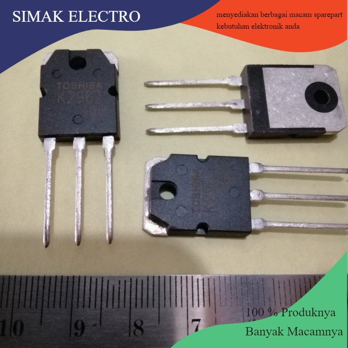 K2967 2SK2967 K 2967 TK2967 Mosfet N-Ch 30A 250V Fet Toshiba To-3p