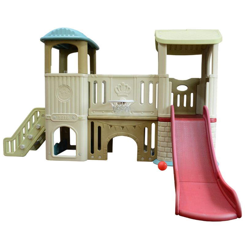 4in1 Junior Genius Playhouse Slide Tunnel Basketball