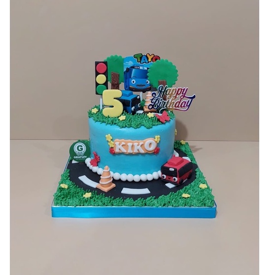 

TAYO UK 15CM KUE ULANG TAHUN