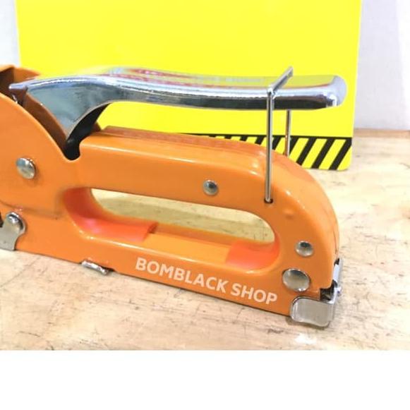 

BISA COD ✔️Stapler Gun KENMASTER Staples Steples Tembak Jok Motor Gun Tacker Oren|RA7