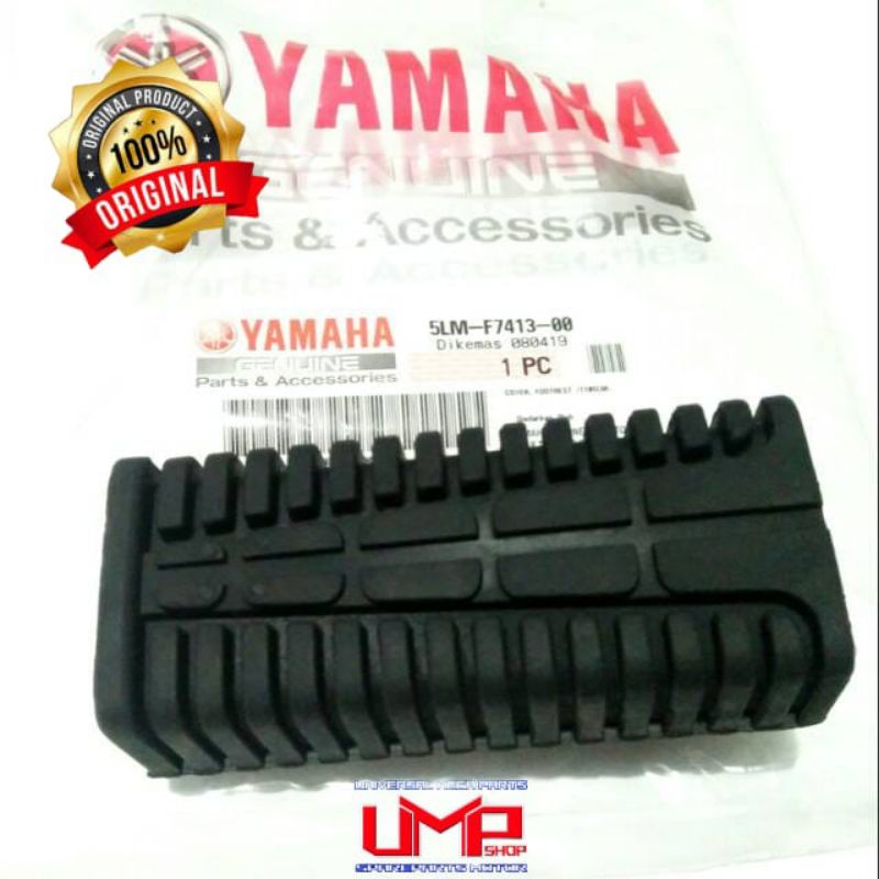 KARET BARSTEP DEPAN RX KING VEGA JUPITER Z  JUPITER MX KARET PIJAKAN KAKI DEPAN KARET STEP VEGA ZR JUPITER Z1 VEGA R FORCE ONE FIZR ASLI YAMAHA