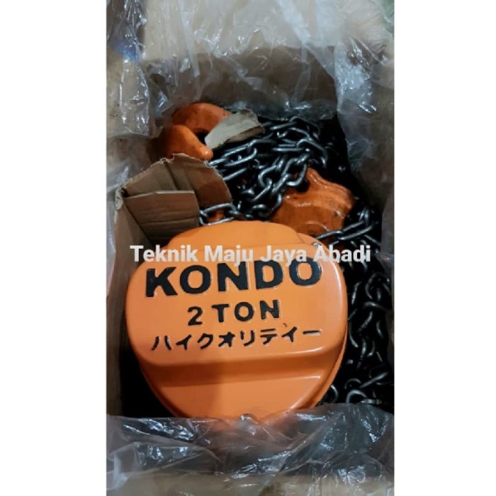 Chain Block Kondo Chain Block / Takel 2Ton X 5Meter
