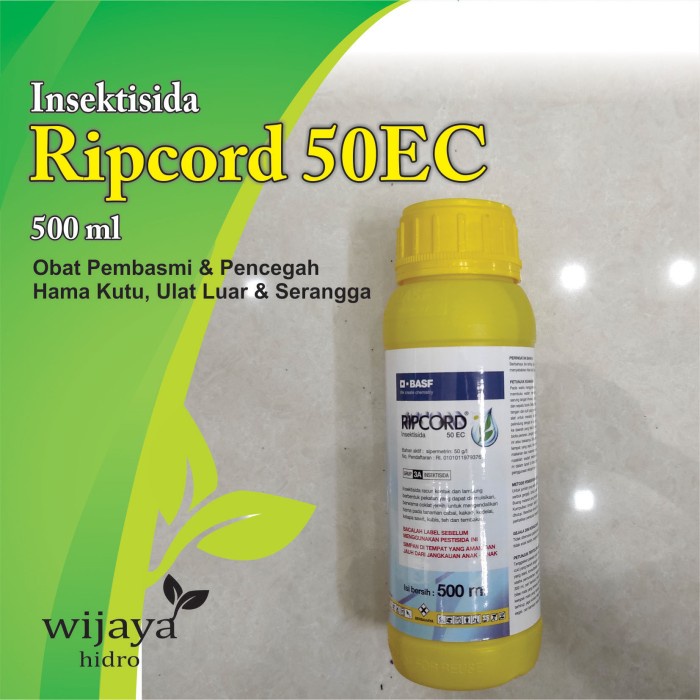 Promo Ripcord 50 EC Pestisida Basmi Ulat Padi - Kemasan Botol 500ml 'g=