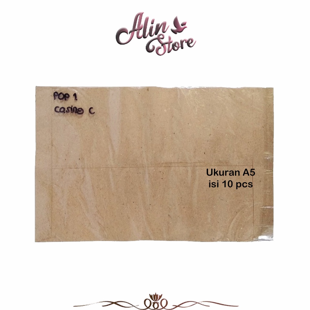 Amplop Surat Coklat Casing C/ Ukuran A5 Super Pop1