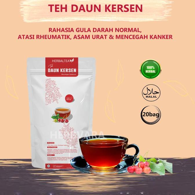 

れQ TEH DAUN KERSEN TEH HERBAL MENGONTROL KOLESTROL,TEKANAN DARAH DAN MENYEMBUHKAN FLU DAN BATU [COD] BEST PRICE 2779 ☽