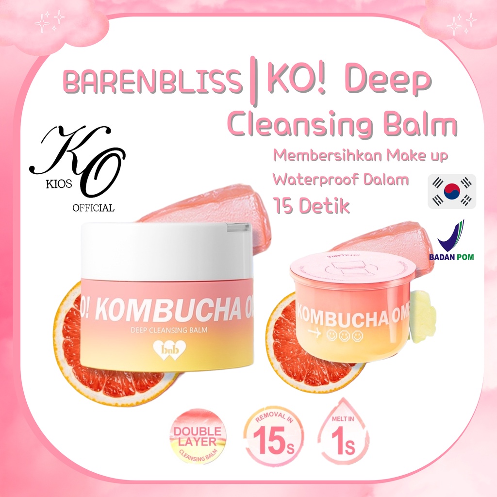 Jual BNB Barenbliss KO Kombucha Omega Deep Cleansing Balm Oil