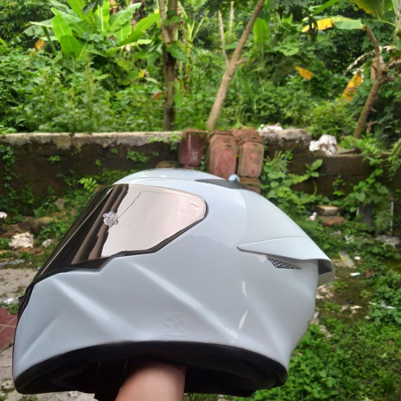 VISOR IRIDIUM SILVER NORISK KYT TT COURSE