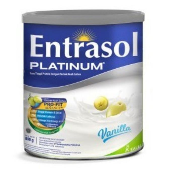 

[ COD ] Entrasol Platinum Vanila 800gr
