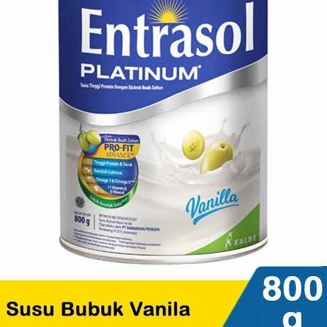 

[ COD ] Entrasol Platinum Vanilla 800gr