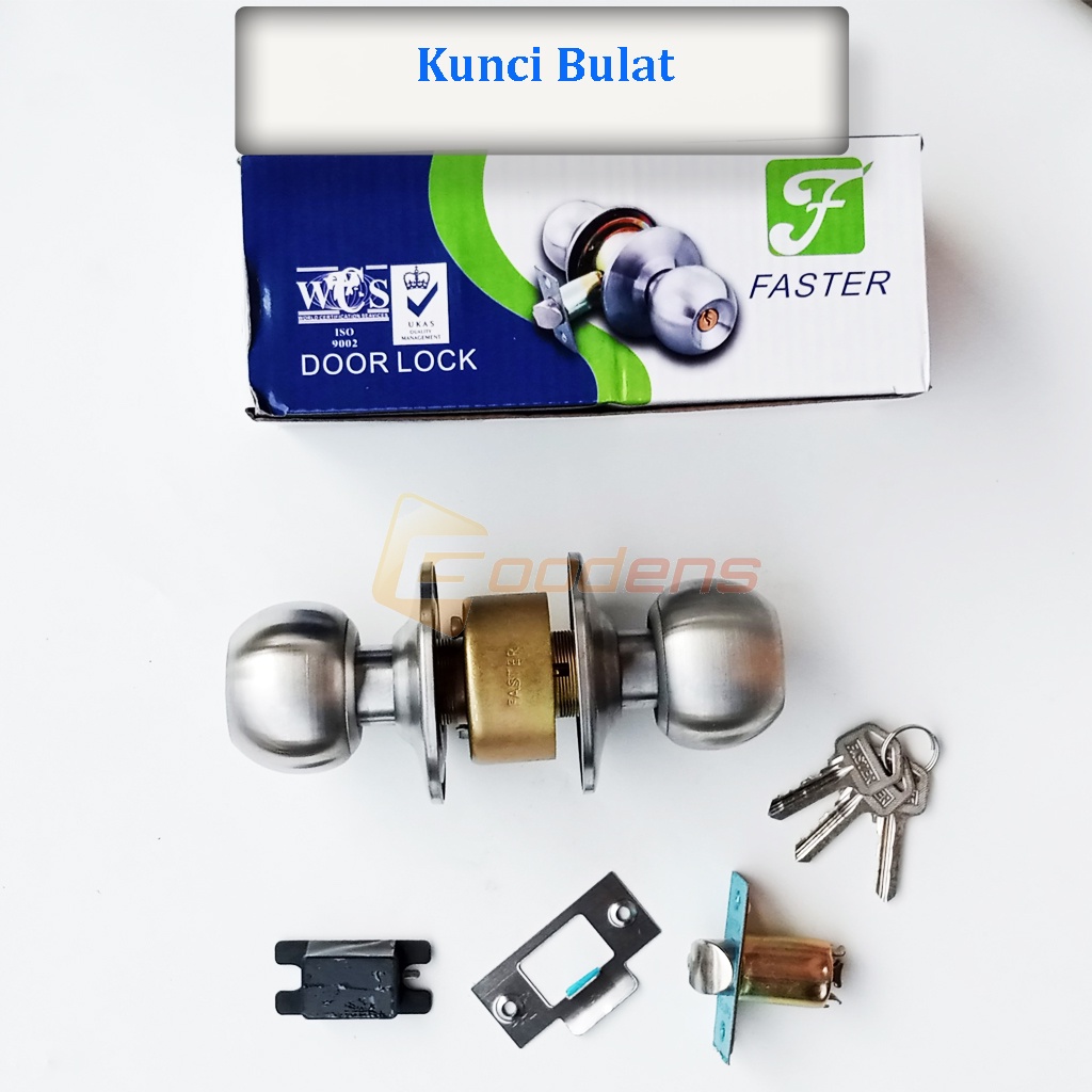 Kunci Bulat  Kunci Pintu Kamar Mandi Handle Pintu Putar