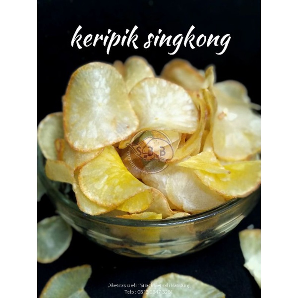 

Keripik Singkong Original / Bawang / Enak Gurih Renyah