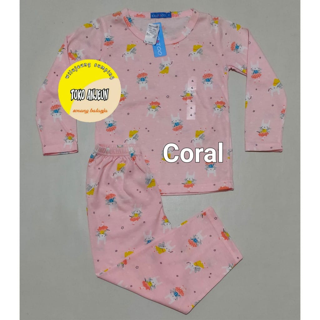 Stelan baju tidur anak KIDZ TOO - D940