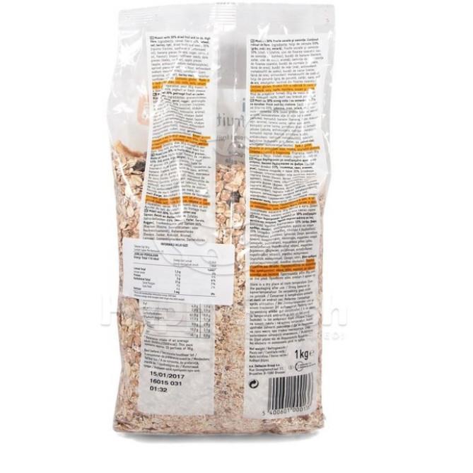 

10.10 sale MUESLI DRIED FRUIT GRANOLA CEREAL 1KG !!