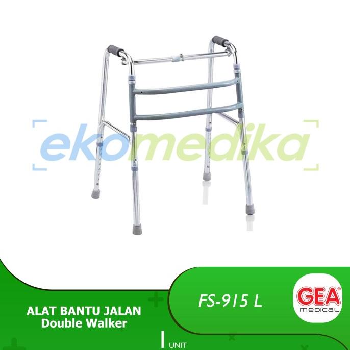 Walker GEA FS 915 L Alat Bantu Jalan Tanpa Roda Double walker FS915L