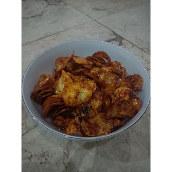 

KRIPIK SINGKONG PEDAS MANIS