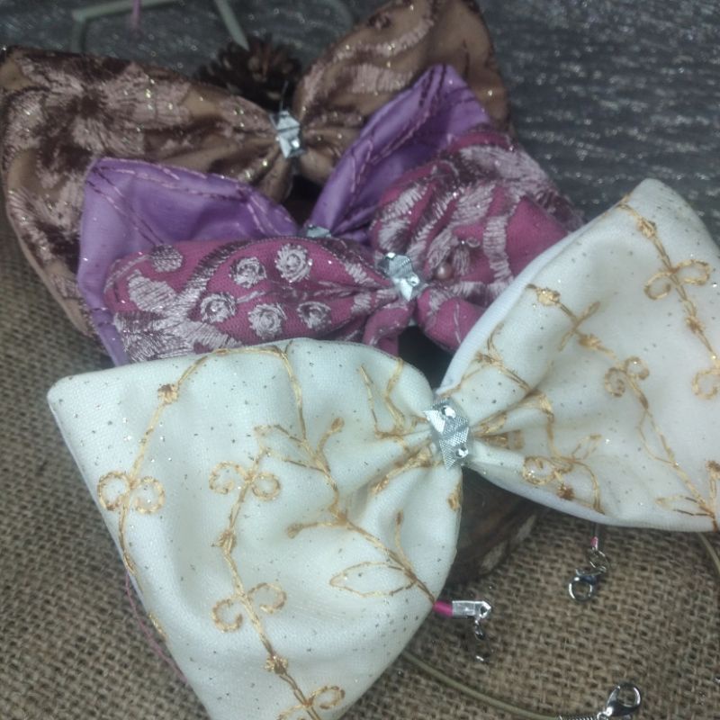 Konektor Masker Pita Brukat Besar