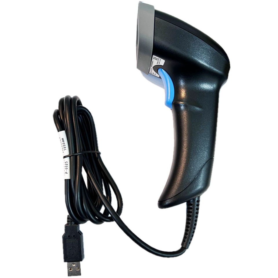 SHARKPOS QS2400 SCANNER BARCODE 1D 2D USB HANDHELD TEMBAK TANPA STAND SCAN QR CODE EFAKTUR EXPEDISI