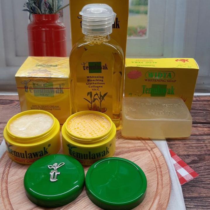 Murah Banget--PAKET CREAM TEMULAWAK ORI 4IN1