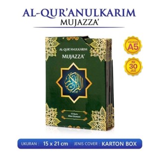 Al Quran Mujazza Samsia Per Juz A5 Ukuran 15x21 cm Kemasan Box