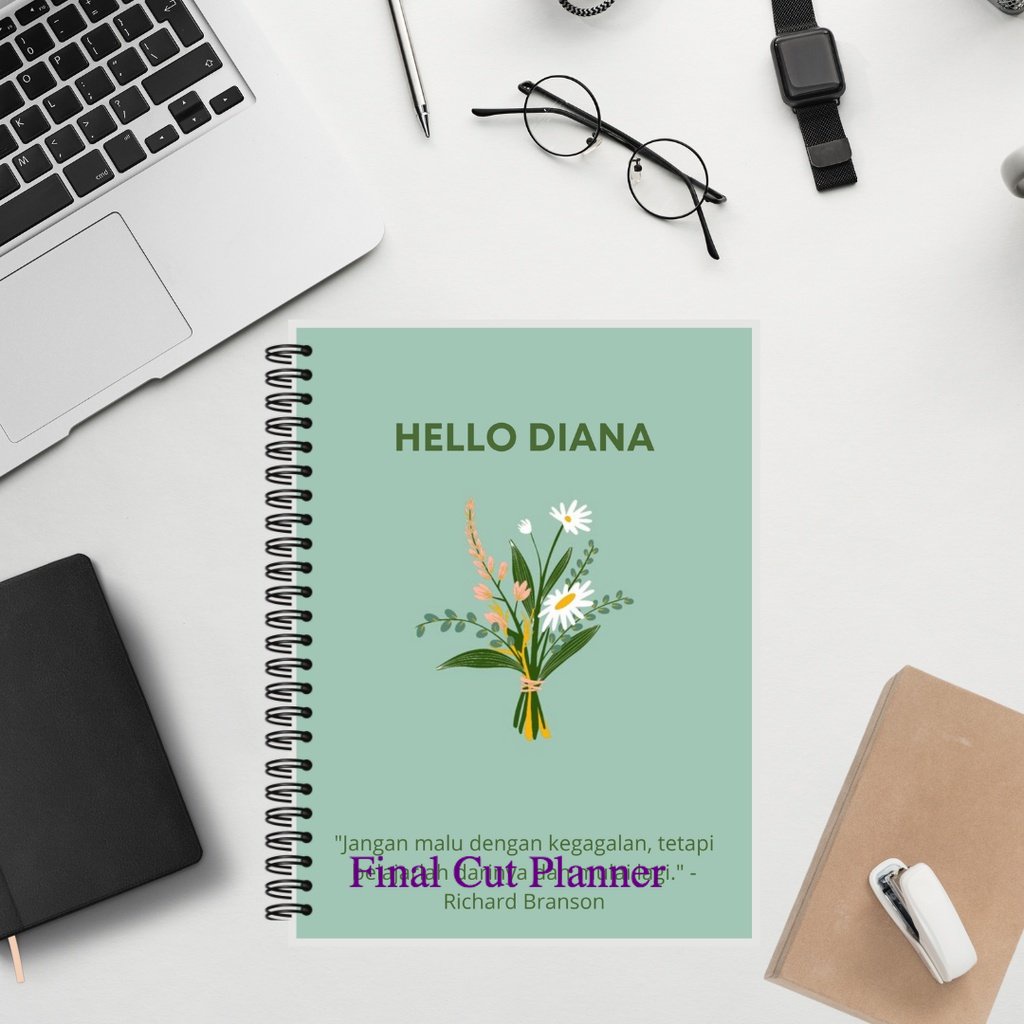 

Custom Notebook Spiral A5 By Monologprojects .