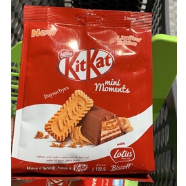 

Kitkat Mini moments lotus / desserts / original