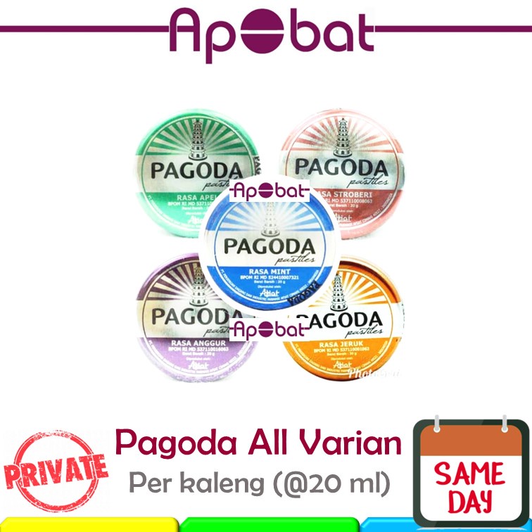 

- ApObat - Permen Pagoda Pastiles 20 gr Pastilles