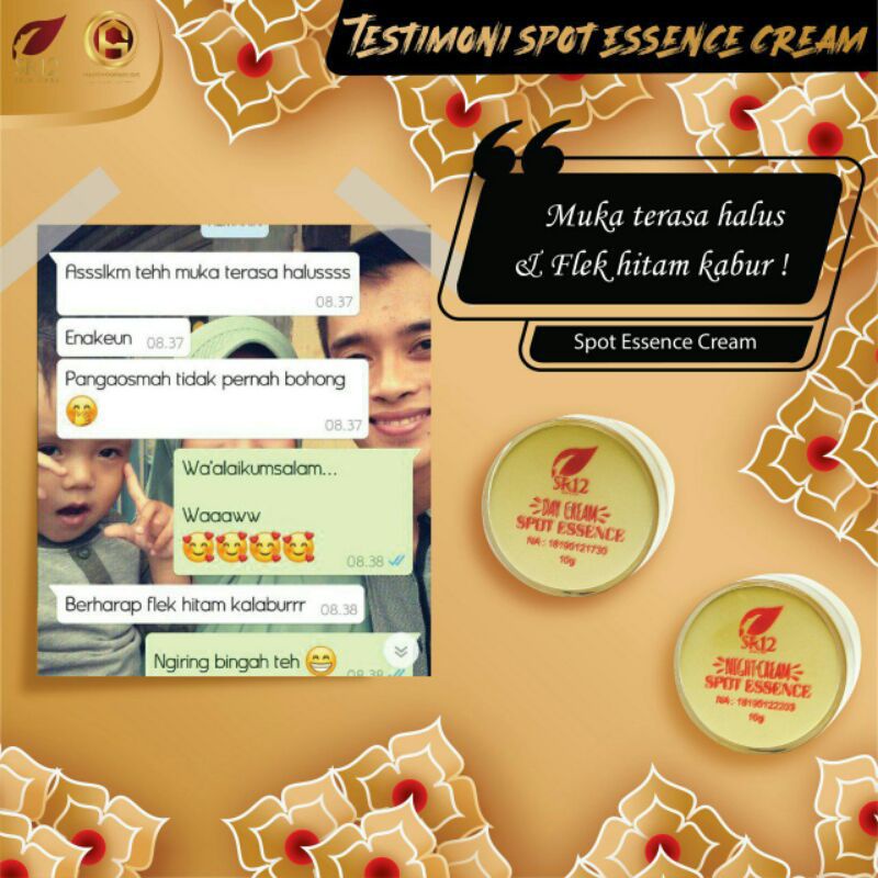 (COD)SPOT ESSENCE SR12 - MENGHILANGKAN FLEK HITAM DIWAJAH - KRIM WAJAH/ KRIM PEMUTIH BPOM/ PENGHILANG FLEK WAJAH/ WHITENING CREAM