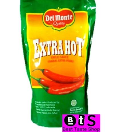 

10.10 FLASH SALE Saos sambel delmonte hot 1kg /Delmonte extra hot / chilli sauce / kemasan 1kg grosir