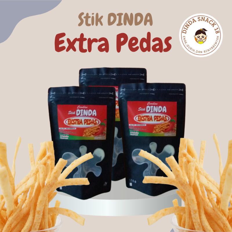 

Extra Pedas Stik DINDA 18