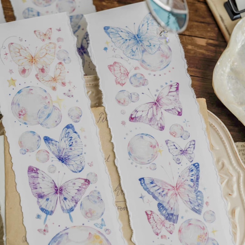 

Benchu Studio Butterfly Bubble PET Tape
