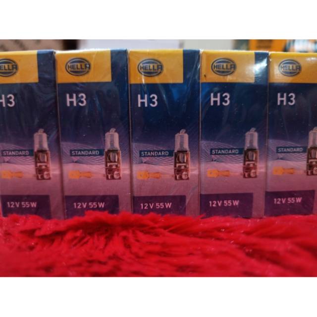 Bohlam H3 Hella 12V 55W / 12V 100W / 24V 100W / 24V 70W