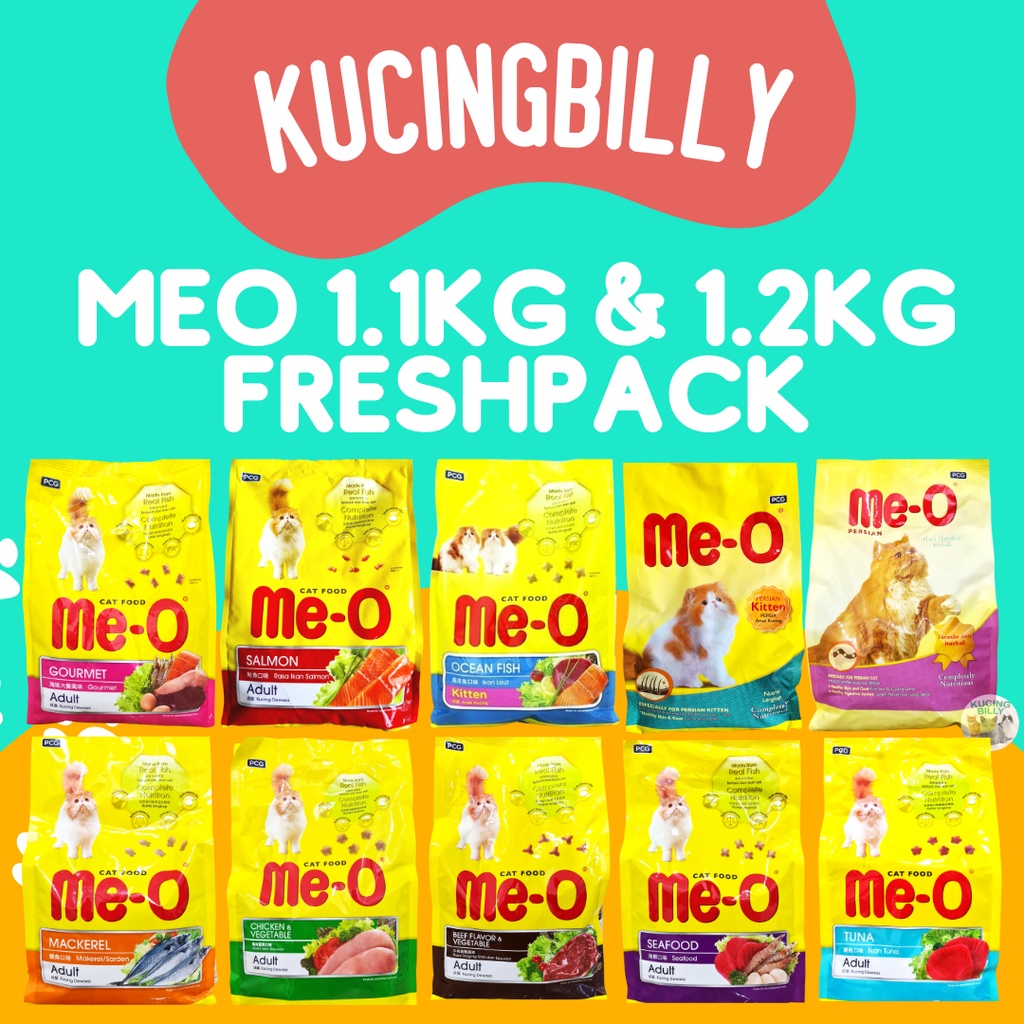 Meo 1.1kg dan 1.2kg Freshpack