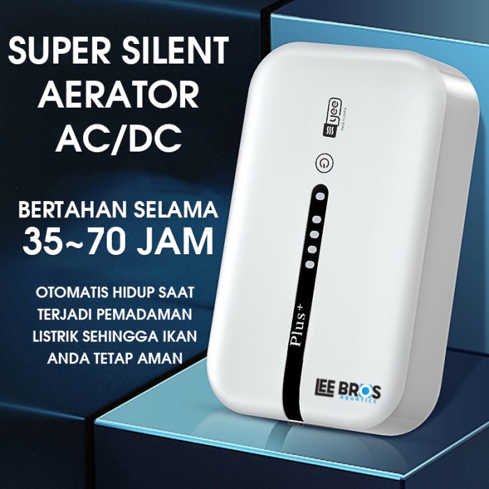 Silent Aerator Pump AC DC USB / Chargeable Aerator Air Pump APLD-20