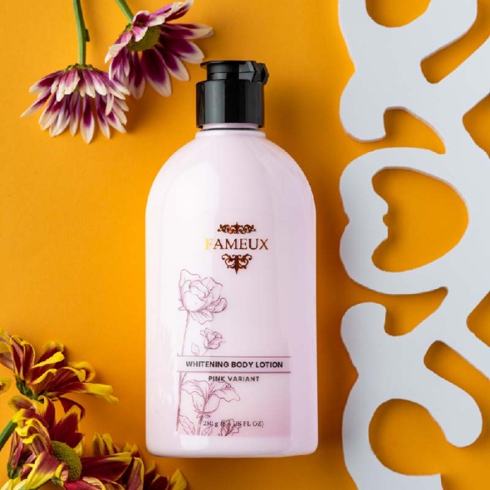 Fameux Whitening Body Lotion Pink 250 ml