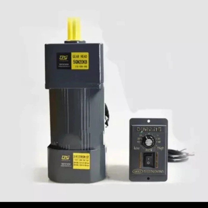 Motor Listrik Dinamo Motor Gearbox 90Watt, 120Watt, 180Watt Torsi Besar 120Kg