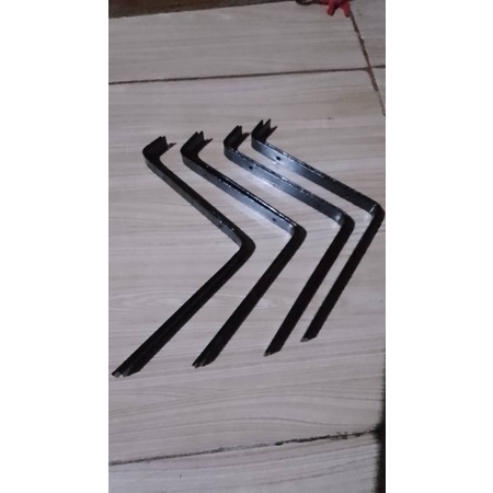 Braket Besi Siku L Rak Dinding_ 15 cm x 15 cm
