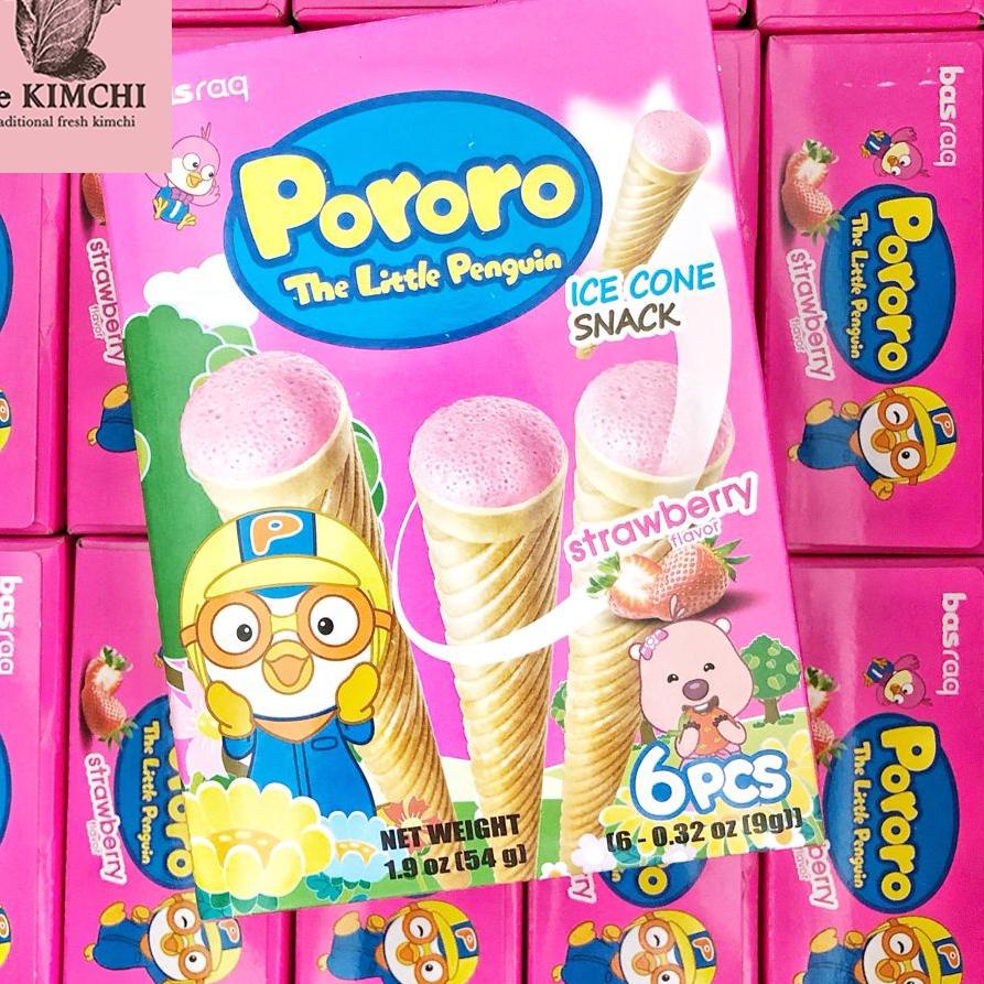 

HARGA GROSIR Pororo Ice Cone Snack Banana Chocolate Yogurt Yuzu Strawberry Korea murah