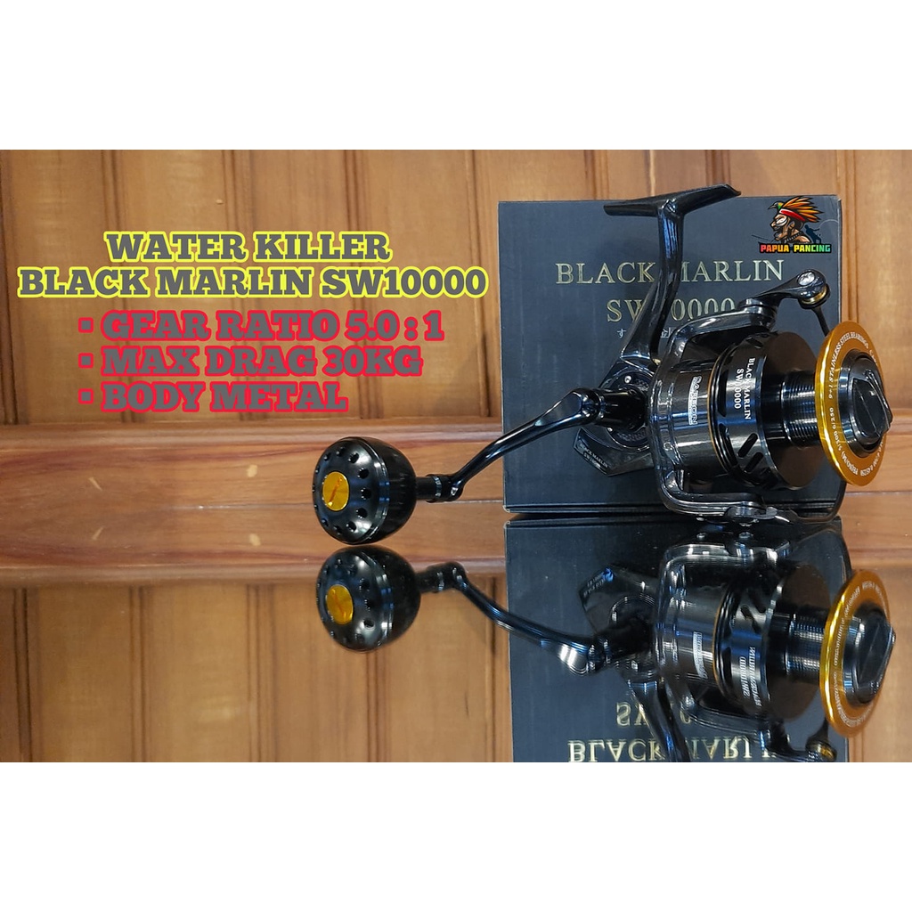 LUREKILLER BLACK MARLIN SW10000 MADE IN JAPAN