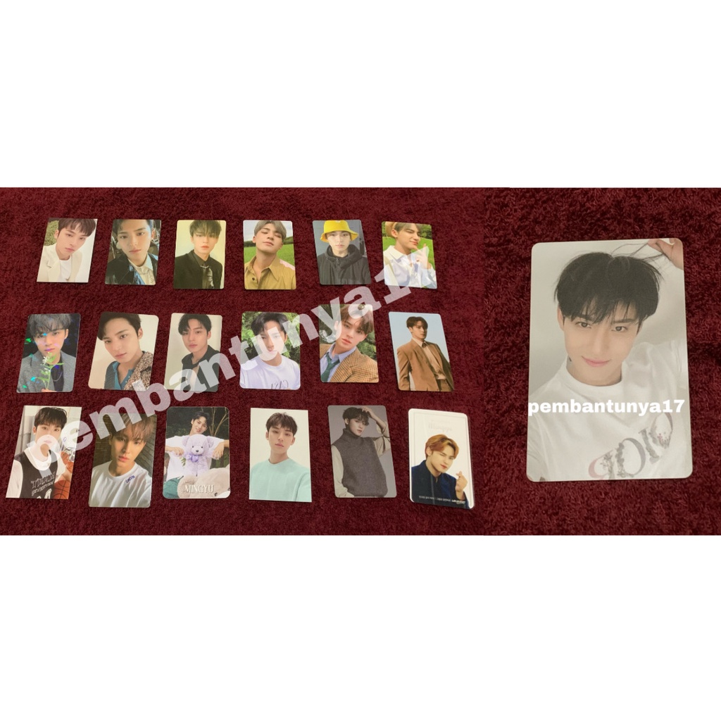 [BOOKED] Mingyu Photocard gyudior, benefit M2U PWS, mingyu baret, ode to you
