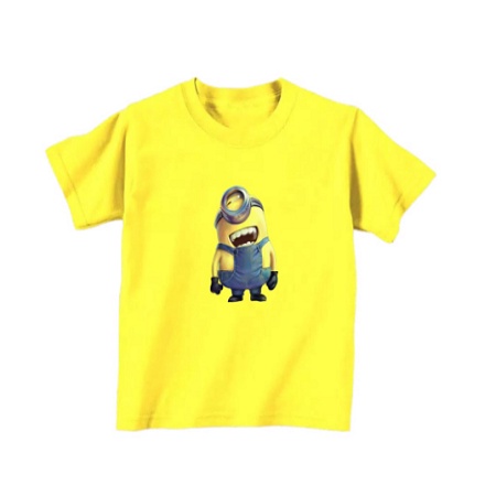 KAOS BAJU ANAK MINION KEVIN UNTUK ANAK 1-10 TAHUN BISA COD