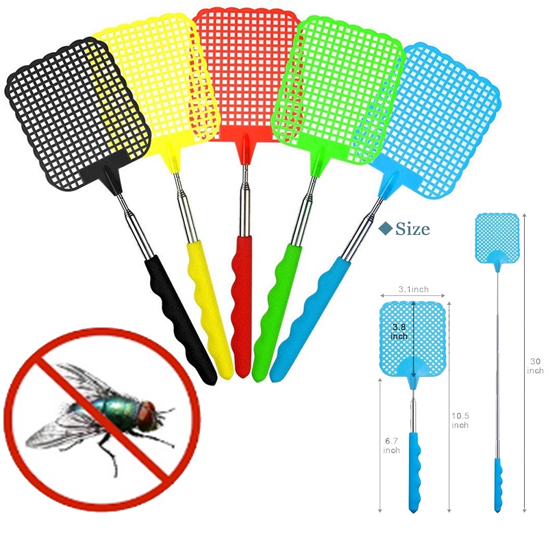 Tepokan Lalat Nyamuk Plastik Pemukul Hewan Serangga Manual Fly Swatter Dwi/pemukul lalat / pemukul nyamuk / pemukul serangga / pemukul kutu- AG2